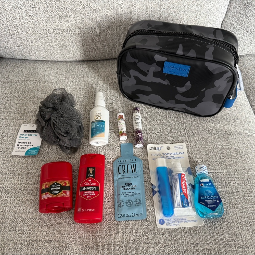 Men’s Travel Toiletry Kit
